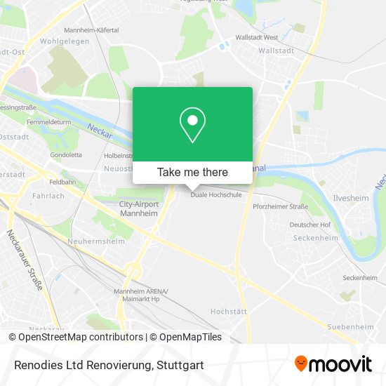 Renodies Ltd Renovierung map