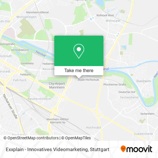 Карта Exxplain - Innovatives Videomarketing