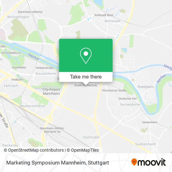 Карта Marketing Symposium Mannheim