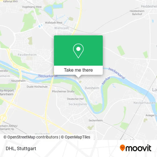 Карта DHL