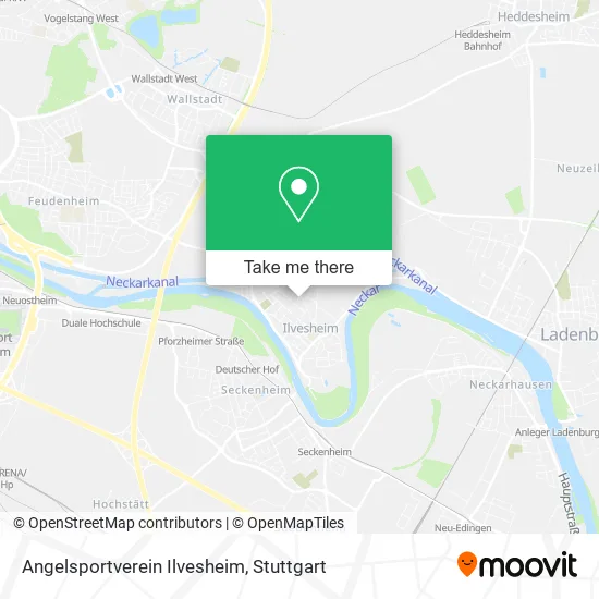 Карта Angelsportverein Ilvesheim