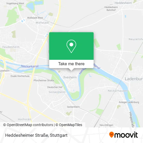 Карта Heddesheimer Straße