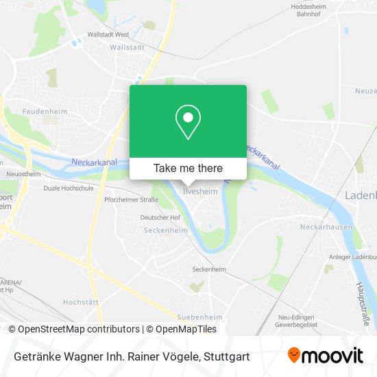 Getränke Wagner Inh. Rainer Vögele map