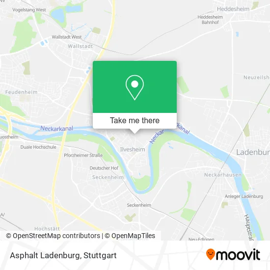 Карта Asphalt Ladenburg