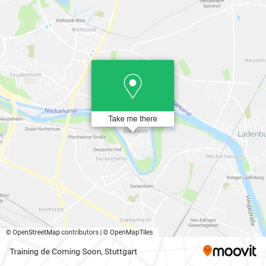 Карта Training de Coming Soon