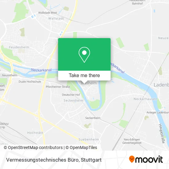 Карта Vermessungstechnisches Büro