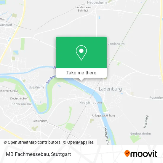 Карта MB Fachmessebau