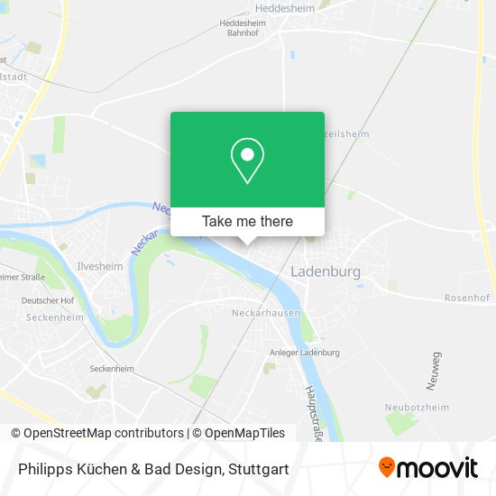 Philipps Küchen & Bad Design map