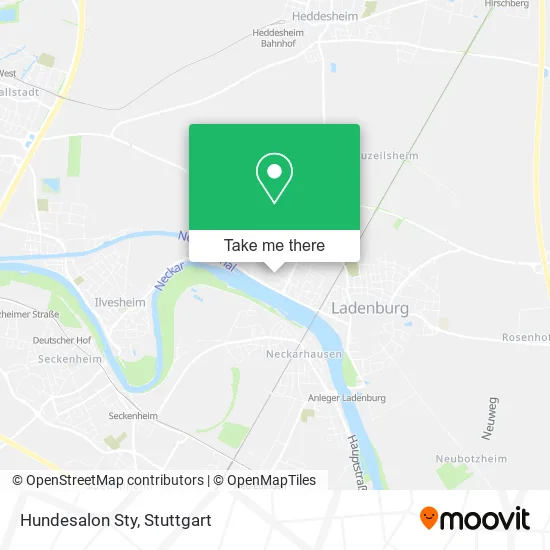 Карта Hundesalon Sty