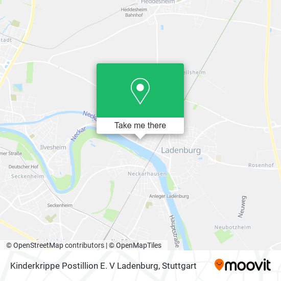 Kinderkrippe Postillion E. V Ladenburg map
