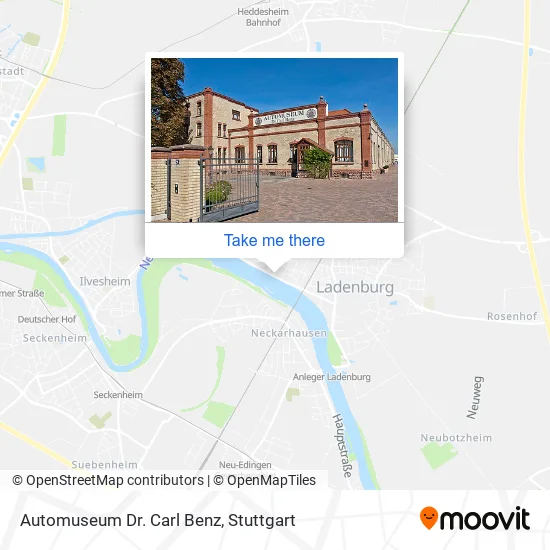 Карта Automuseum Dr. Carl Benz