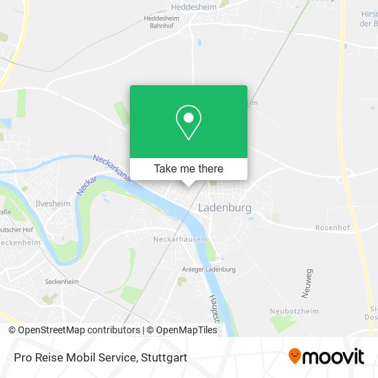 Карта Pro Reise Mobil Service
