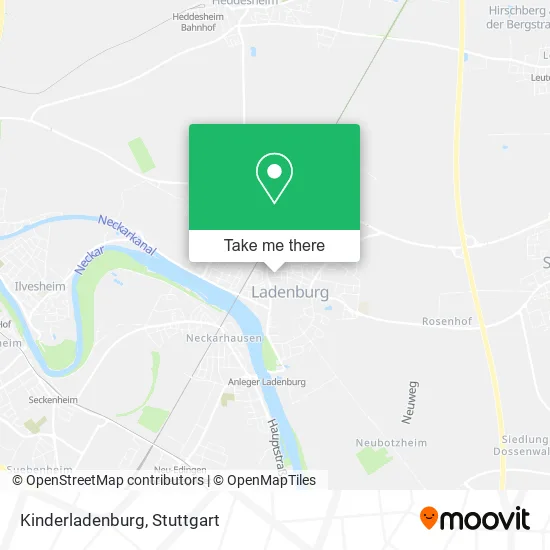 Карта Kinderladenburg