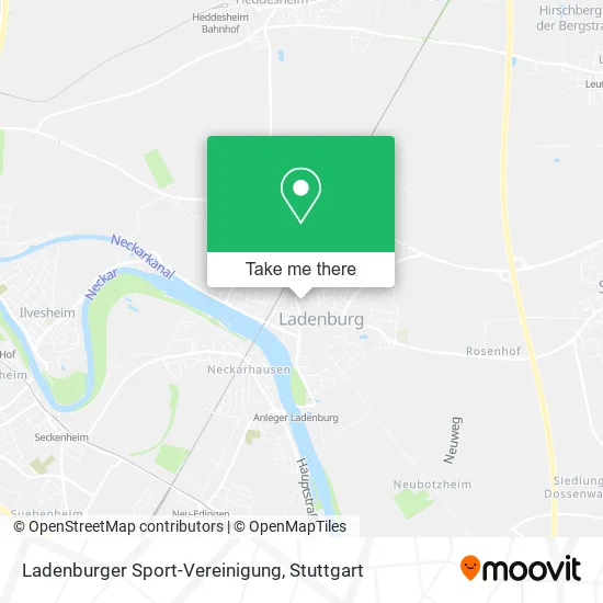 Карта Ladenburger Sport-Vereinigung