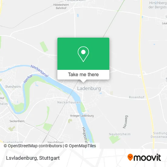 Карта Lsvladenburg