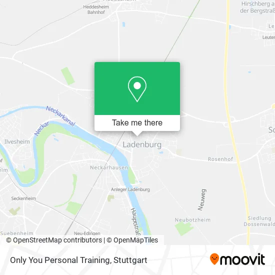 Карта Only You Personal Training