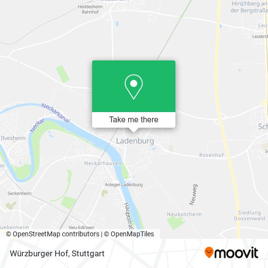 Карта Würzburger Hof