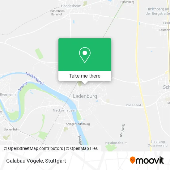 Карта Galabau Vögele