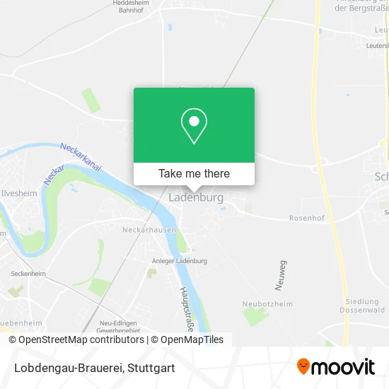 Карта Lobdengau-Brauerei