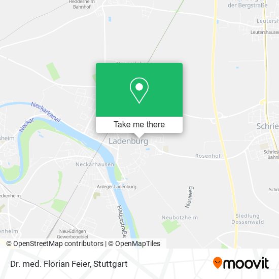 Dr. med. Florian Feier map