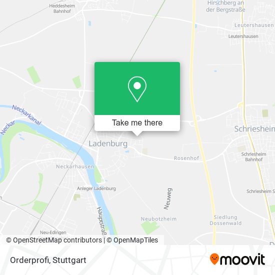 Orderprofi map