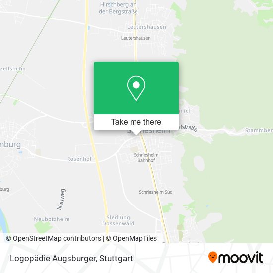 Logopädie Augsburger map