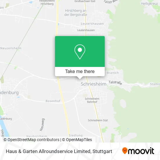 Карта Haus & Garten Allroundservice Limited