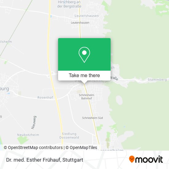 Dr. med. Esther Frühauf map