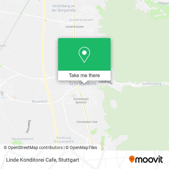 Linde Konditorei Cafe map