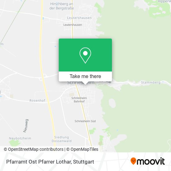Карта Pfarramt Ost Pfarrer Lothar