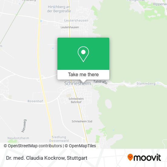Dr. med. Claudia Kockrow map