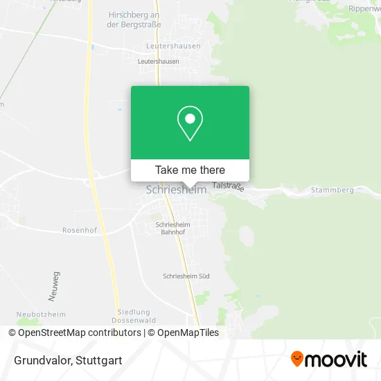 Карта Grundvalor