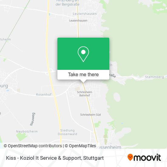 Kiss - Koziol It Service & Support map