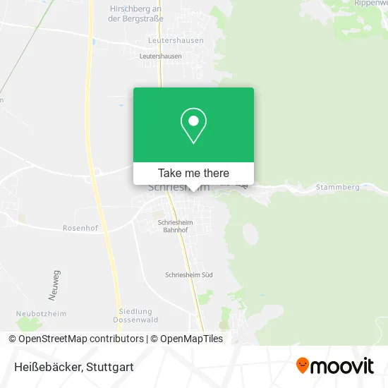 Карта Heißebäcker