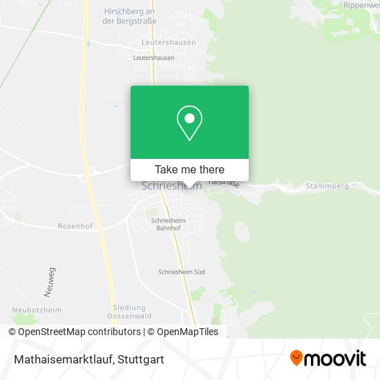 Карта Mathaisemarktlauf