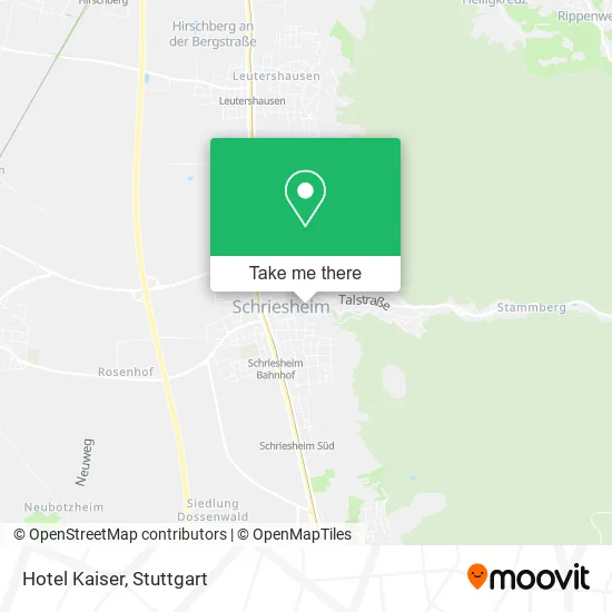 Карта Hotel Kaiser
