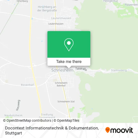 Карта Docontext Informationstechnik & Dokumentation