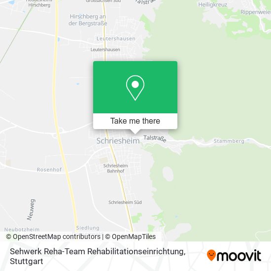 Sehwerk Reha-Team Rehabilitationseinrichtung map