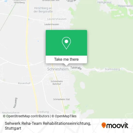 Карта Sehwerk Reha-Team Rehabilitationseinrichtung