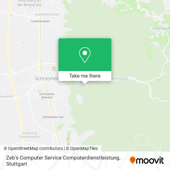 Zeb's Computer Service Computerdienstleistung map