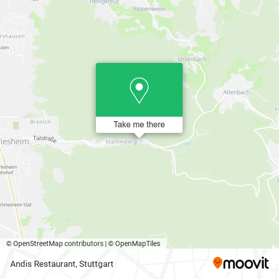 Карта Andis Restaurant