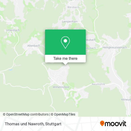 Карта Thomas und Nawroth