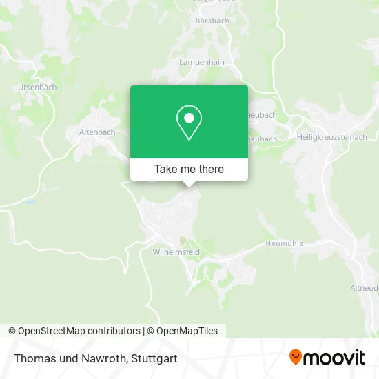 Карта Thomas und Nawroth