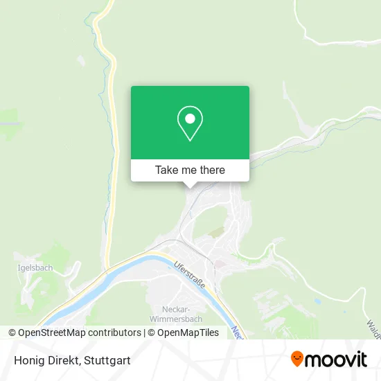 Карта Honig Direkt