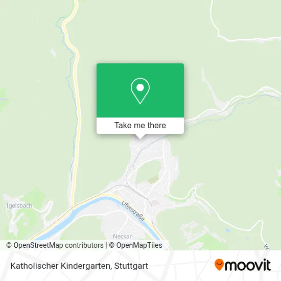 Katholischer Kindergarten map