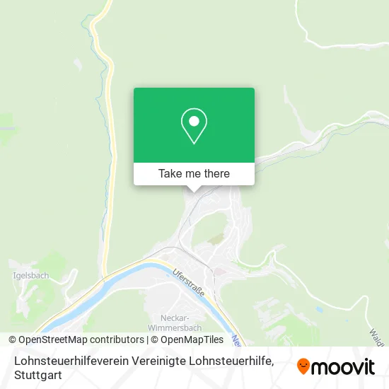Карта Lohnsteuerhilfeverein Vereinigte Lohnsteuerhilfe