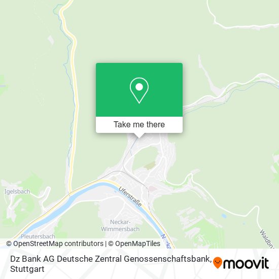 Dz Bank AG Deutsche Zentral Genossenschaftsbank map