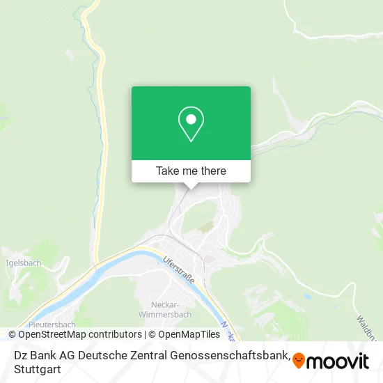 Карта Dz Bank AG Deutsche Zentral Genossenschaftsbank