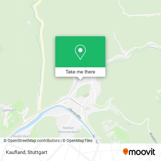 Kaufland map