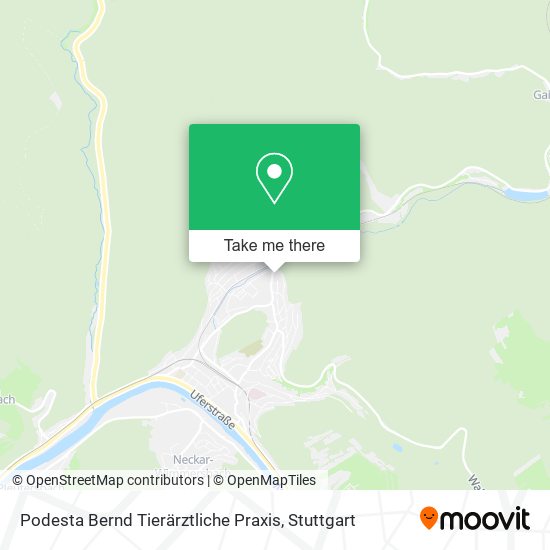 Podesta Bernd Tierärztliche Praxis map